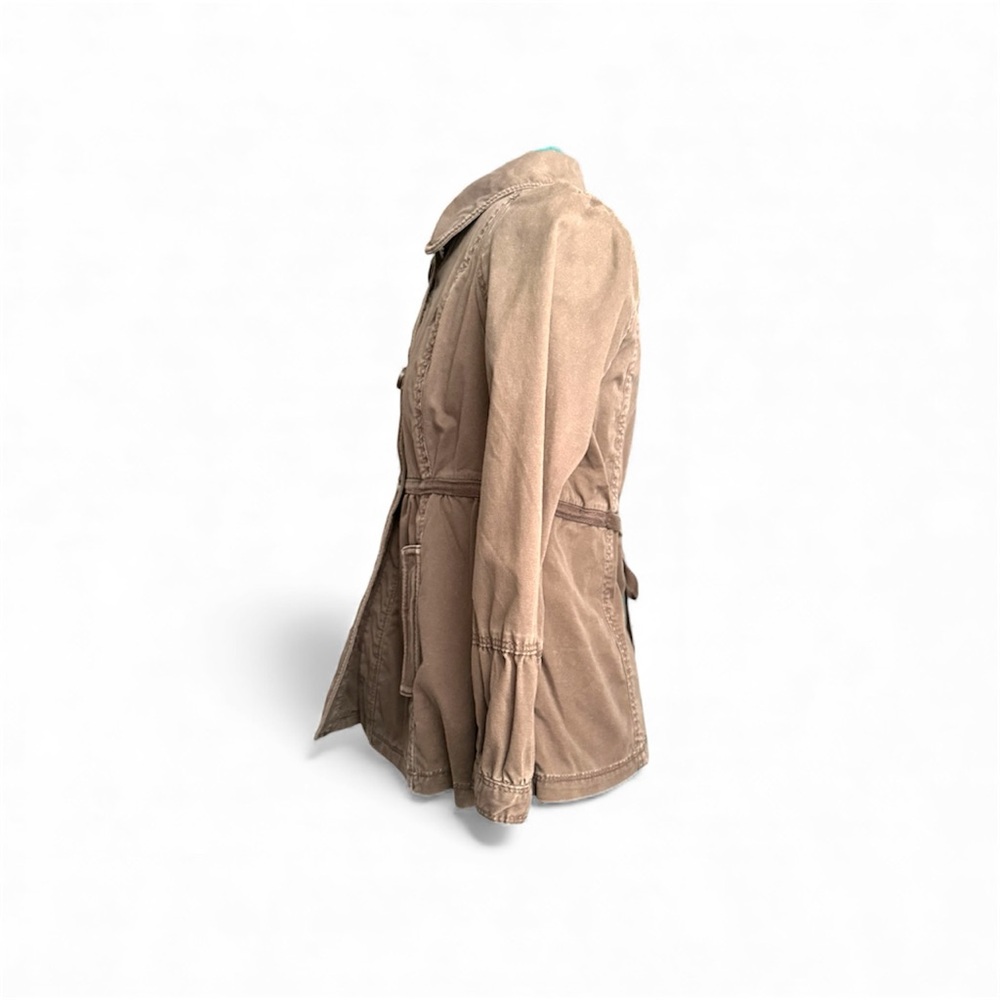 NWOT Abercrombie & Fitch Chocolate Utility Jacket - Picture 5 of 8